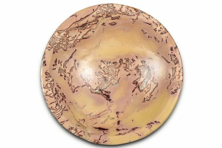 Polished Saharan Desert Jasper Dish - Morocco #326928
